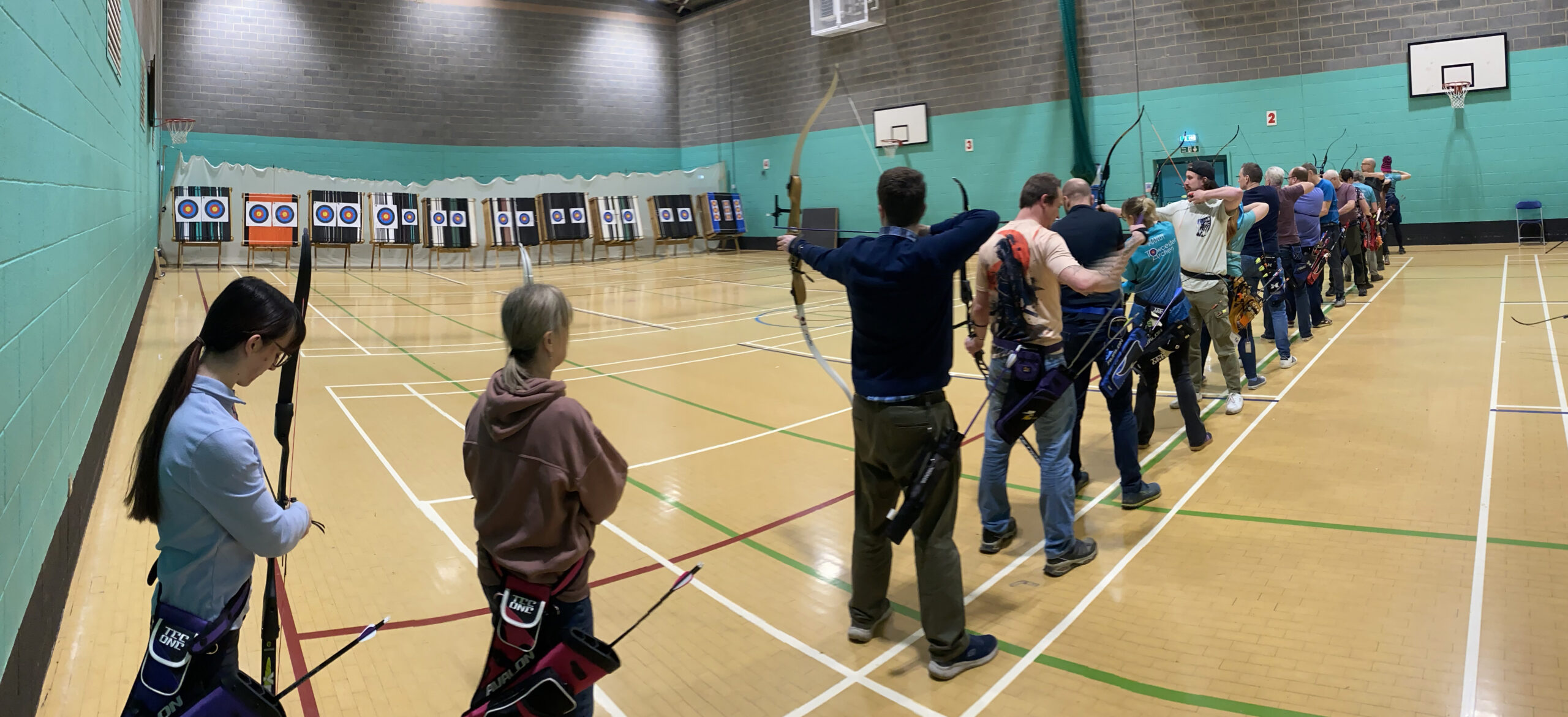 Guest archers at Towcester Archers